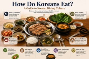How Do Koreans Eat? A Guide to Korean Dining Culture 3 Korean Dining Culture