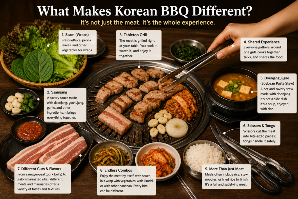 What Makes Korean BBQ Different? 1 Korean BBQ