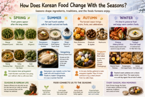 How Does Korean Food Change With the Seasons? 7 Korean seasonal food
