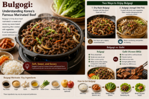 Bulgogi: Understanding Korea’s Famous Marinated Beef 2 Korean bulgogi