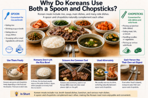 Why Do Koreans Use Both a Spoon and Chopsticks? 8 Spoon and Chopsticks