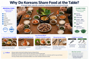 Why Do Koreans Share Food at the Table? 7 Share Food at the Table